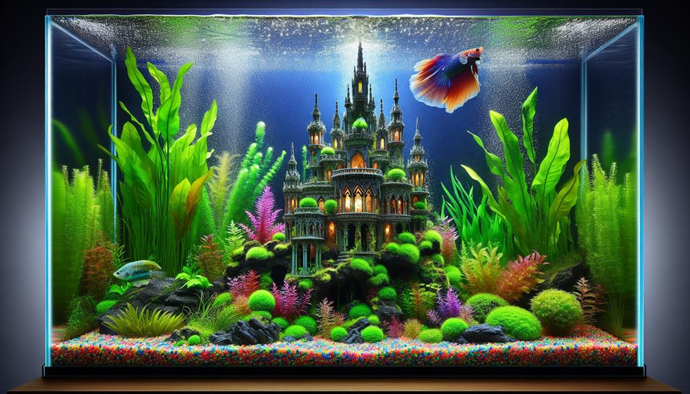 beautiful betta fish tank